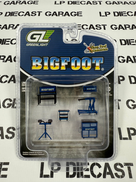 GREENLIGHT Bigfoot Shop Tool Accessories 1:64 Diecast