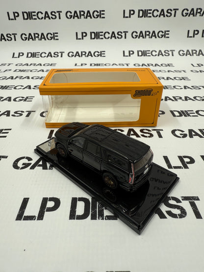 GCD Shadow PRO 2023 Cadillac Escalade ESV Black 1:64 Diecast