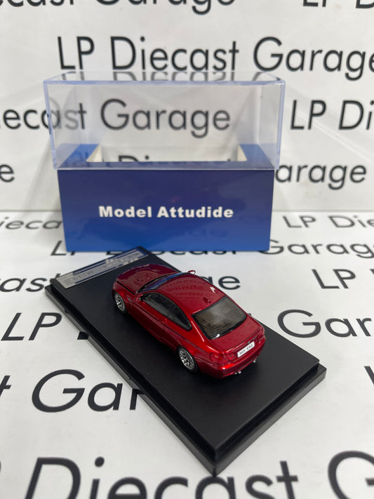 MODEL Attudide BMW M3 E92 Red 1:64 Diecast Ghost Player