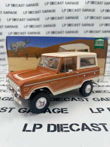 GREENLIGHT 1973 Ford Bronco Hot Ginger Metallic 1:18 Diecast