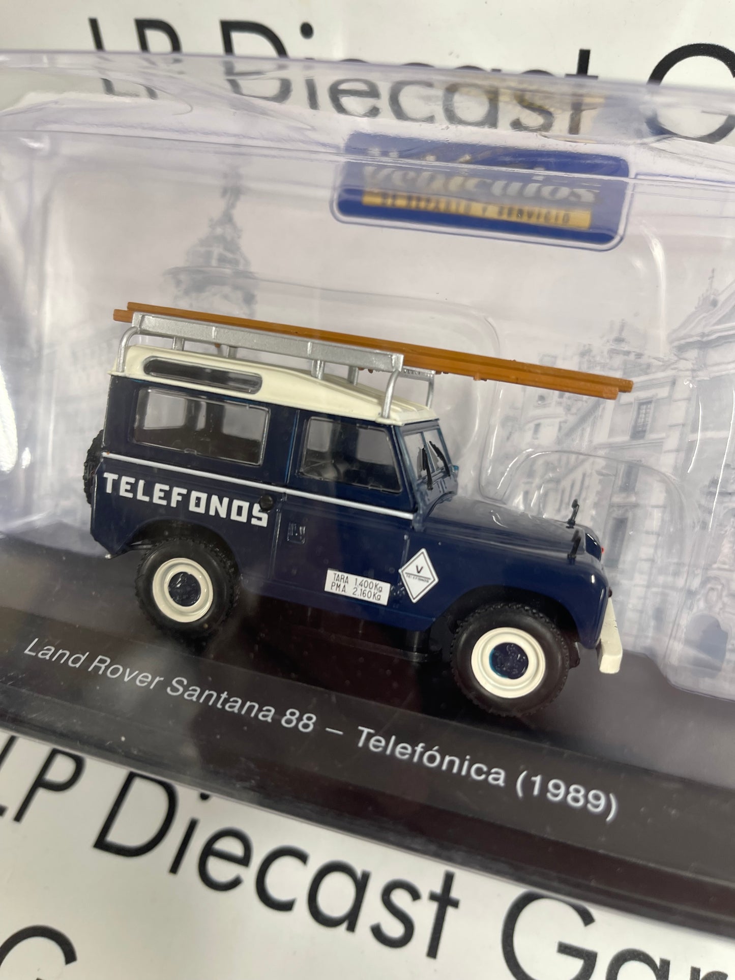 EDICOLA 1989 Land Rover Santana 88 Telephone Service 1:43 Diecast Model