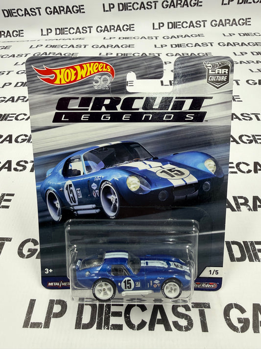 HOT WHEELS Shelby Cobra Daytona Coupe Circuit Legends 1:64 Diecast