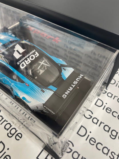 SPARK Models Ford Mustang GT3 #77 Proton 1:18 Resin Model Le Mans 2024 Blue