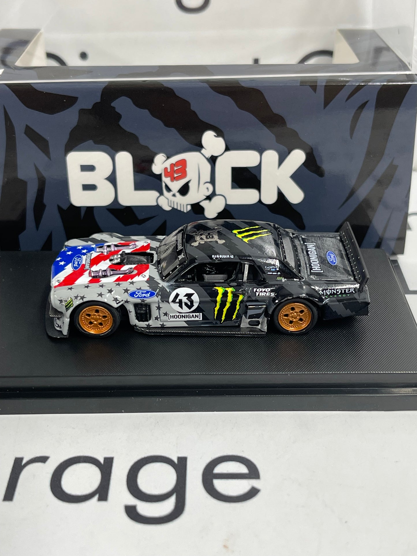 STREET WARRIOR 1965 Ford Mustang Hoonicorn RTR Ken Block 1:64 Diecast USA