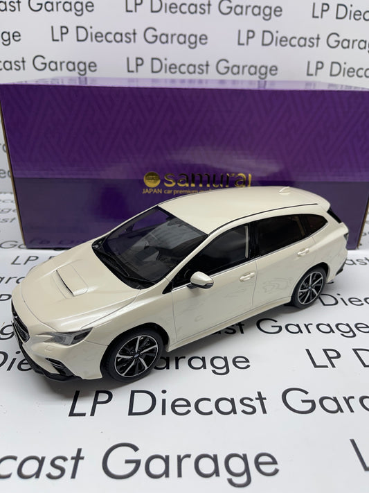 KYOSHO Samurai Subura Levorg GT-H EX RHD White Resin Model 1:18 Scale not Diecast