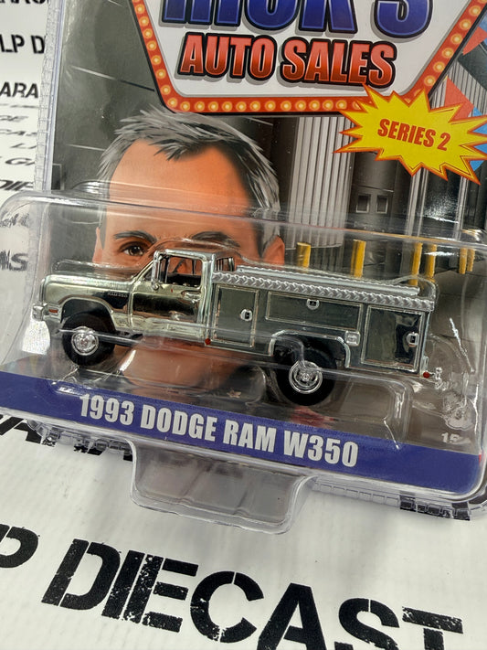CHASE GREENLIGHT 1993 Dodge Ram W350 Service Truck LP Exclusive 1:64 Diecast Ricks Auto Sales