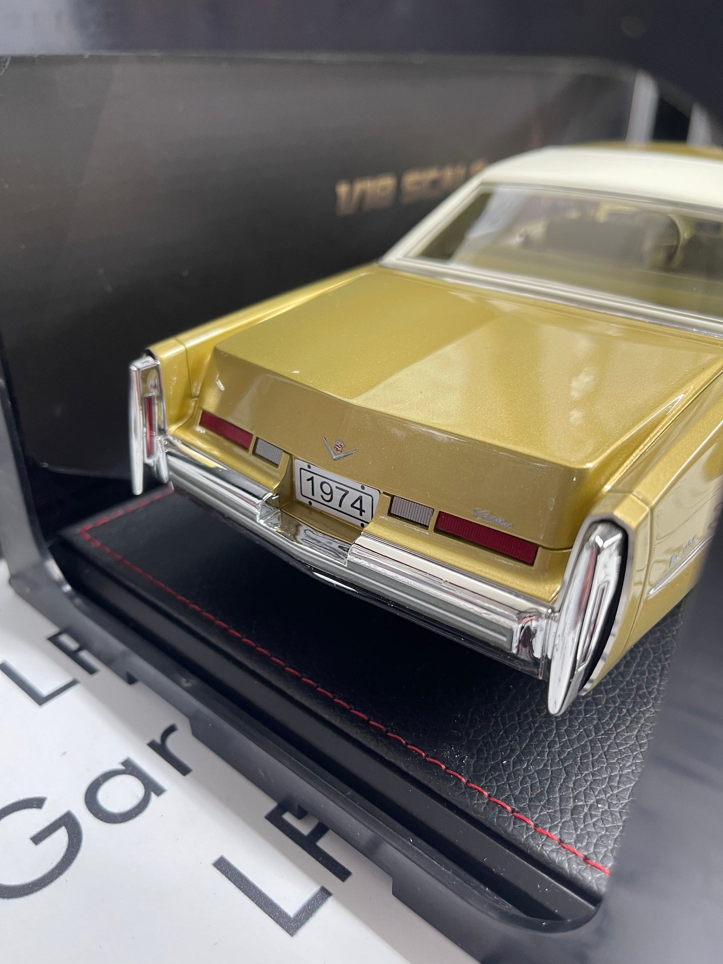 STAMP MODELS 1974 Cadillac Coupe Deville Promenade Gold Irid 1:18 Scale Resin Model