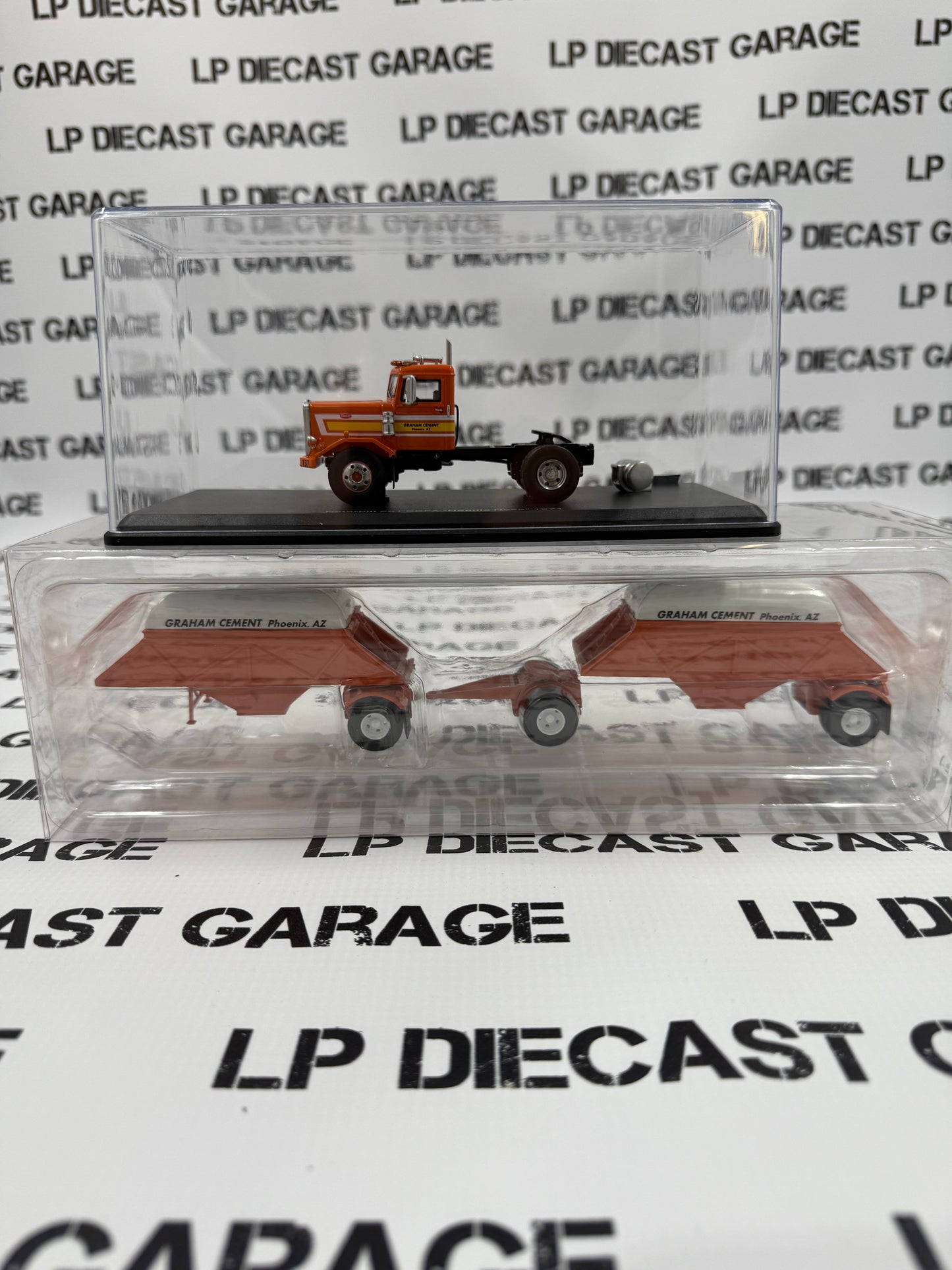 NEO SCALE MODELS 1971 Peterbilt 281 SBFA Needle Nose & Trailers 1:64 Resin Model AUCTION