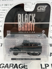 GREENLIGHT US M3 Half Track Personnel Carrier 1:64 Diecast Black Bandit