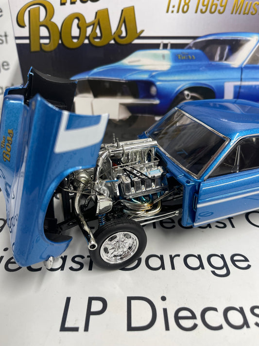 GMP 1969 Ford Mustang Boss Gasser AA/GS The Boss 1:18 Diecast 18913