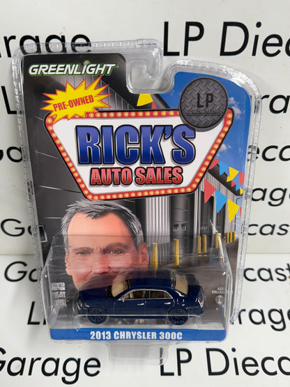 CHASE GREENLIGHT 2013 Chrysler 300C Blue LP Exclusive 1:64 Diecast Ricks Auto Sales