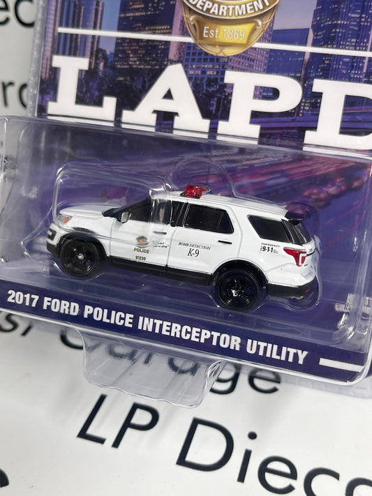 GREENLIGHT 2017 Ford Interceptor Police Utility LAPD 1:64 Diecast