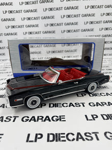 MCG Model Car Group 1976 Cadillac Eldorado Convertible Black 1:18 Diecast