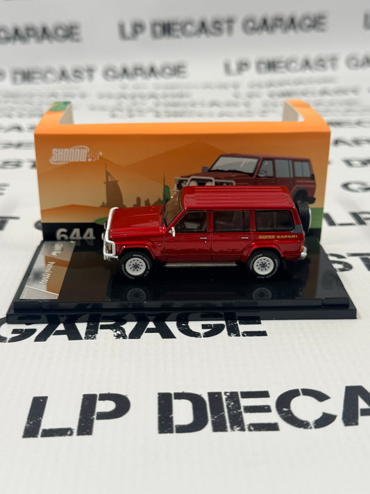 GCD Shadow PRO 1989 Nissan Patrol Y60 Red 1:64 Diecast