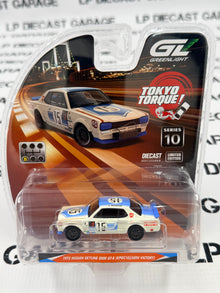 GREENLIGHT 1972 Nissan Skyline 2000 GT-R #15 1:64 Diecast Tokyo Torque