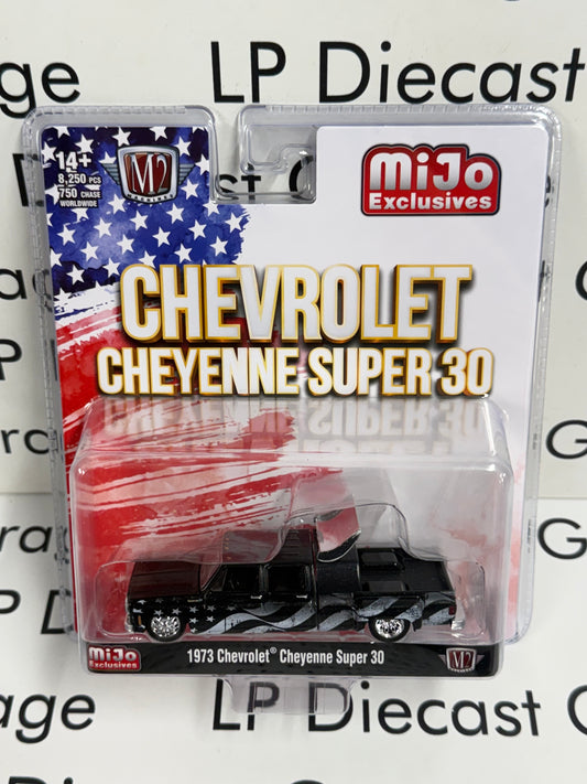 M2 1973 Chevrolet Cheyenne Super 30 Stars & Stripes 1:64 Diecast MiJo