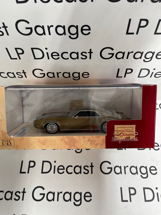 STAMP MODELS 1970 Oldsmobile Toronado GT Cinnamon Bronze 1:43 Scale Resin Model