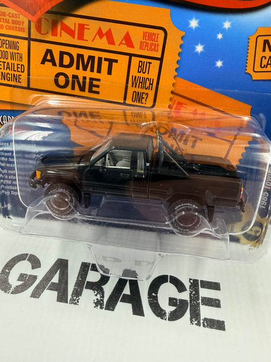 JOHNNY LIGHTNING 1985 Toyota SR5 Pickup Black 1:64 Diecast Back to the Future
