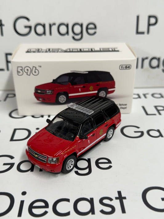 596 Model Chevrolet Tahoe Chicago Fire Dept 1:64 Diecast