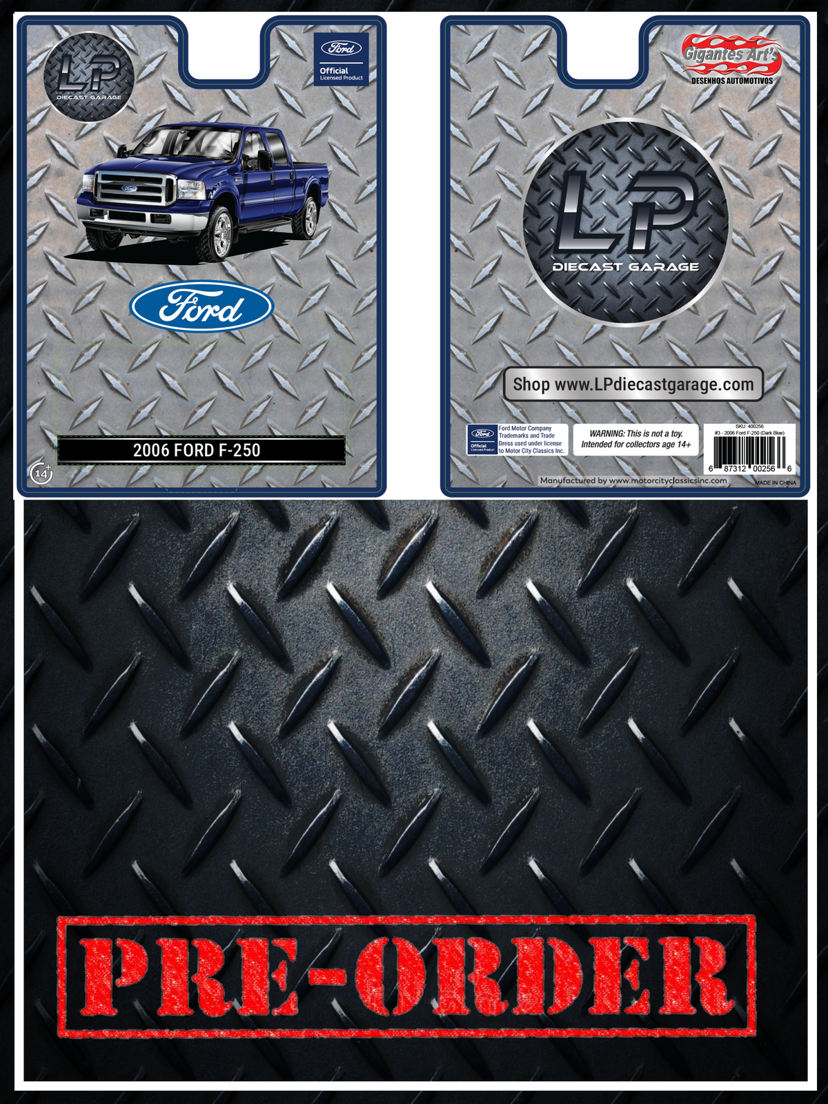MCC 2006 Ford F-250 Dark Blue Pearl Truck LP Exclusive 1:64 Diecast PRE-ORDER