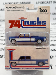 IXO Models 1974 Chevrolet Custom C30 Blue & White 1:64 Diecast Exclusive