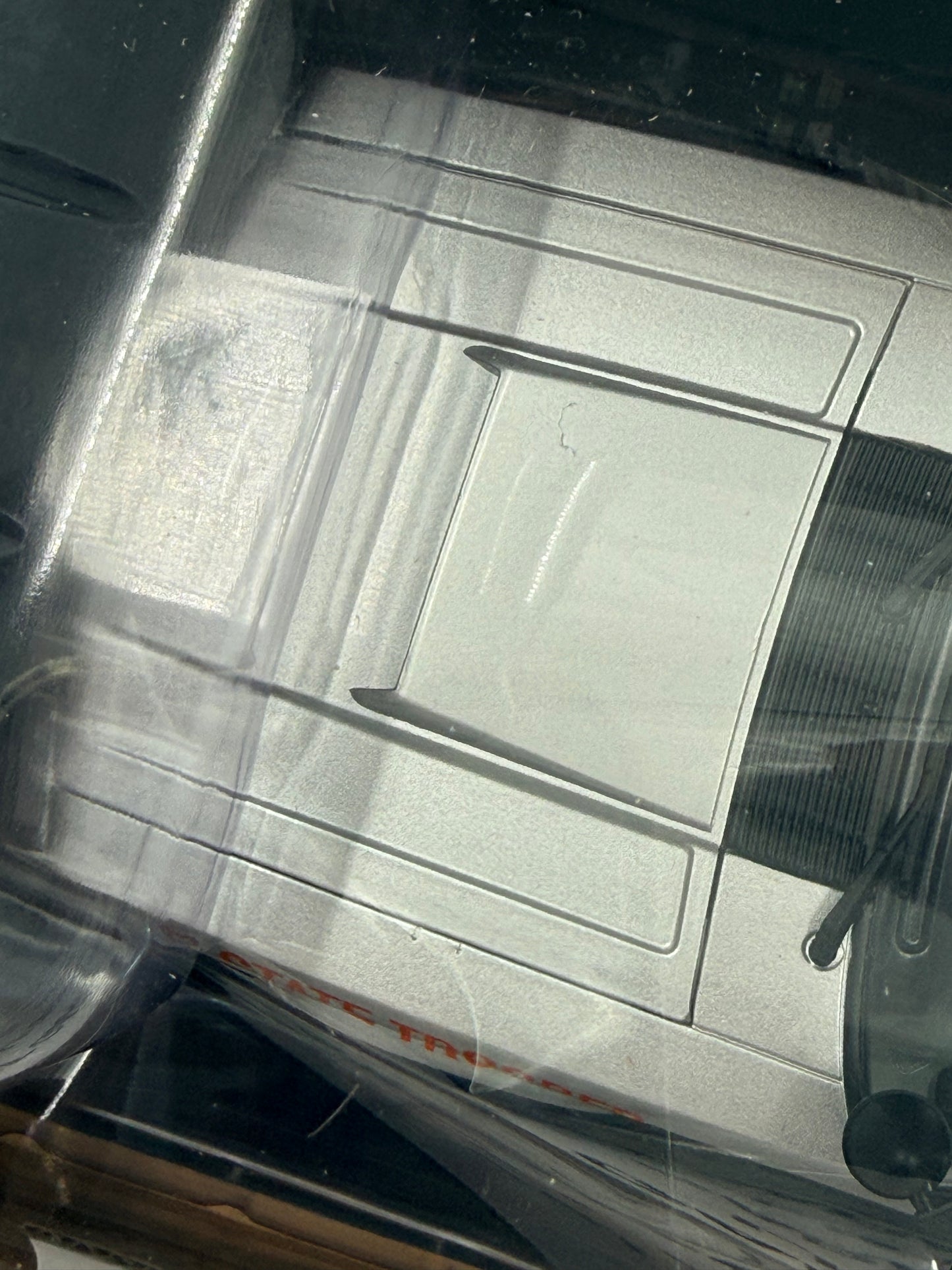 GREENLIGHT 1982 Ford Mustang SSP Georgia State Patrol Police State Trooper 1:18 Diecast *DAMAGED*