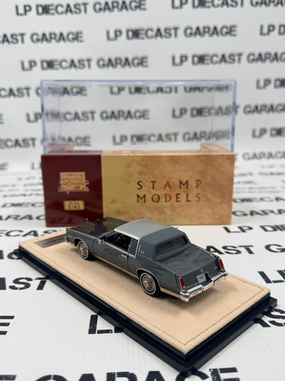 STAMP MODELS 1985 Cadillac Eldorado Biarritz Gray 1:43 Scale Resin Model