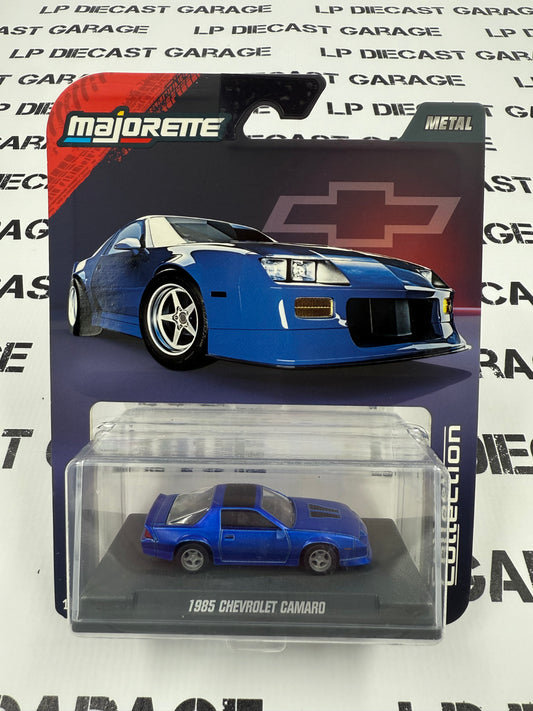 MAJORETTE 1985 Chevrolet Camaro Blue 1:64 Diecast Collector Series