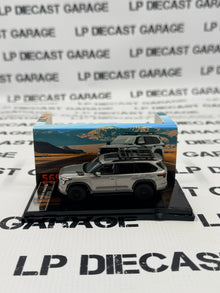 GCD 2024 Toyota Sequoia TRD Pro Silver 1:64 Diecast