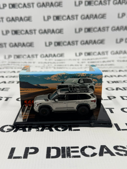 GCD 2024 Toyota Sequoia TRD Pro Silver 1:64 Diecast