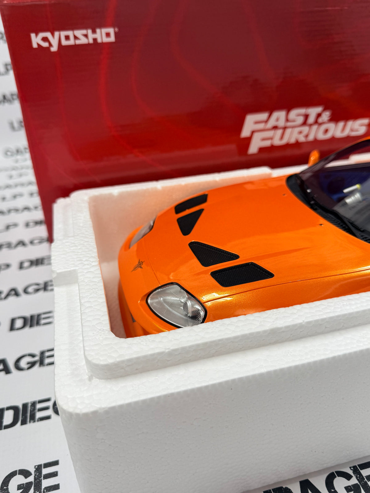 KYOSHO 1994 Toyota Supra Fast & Furious Movie Car 1:12 Scale Resin Model
