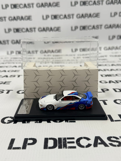 RHINO MODELS BMW 850CSi E31 White & Blue 1:64 Diecast Ghost Player
