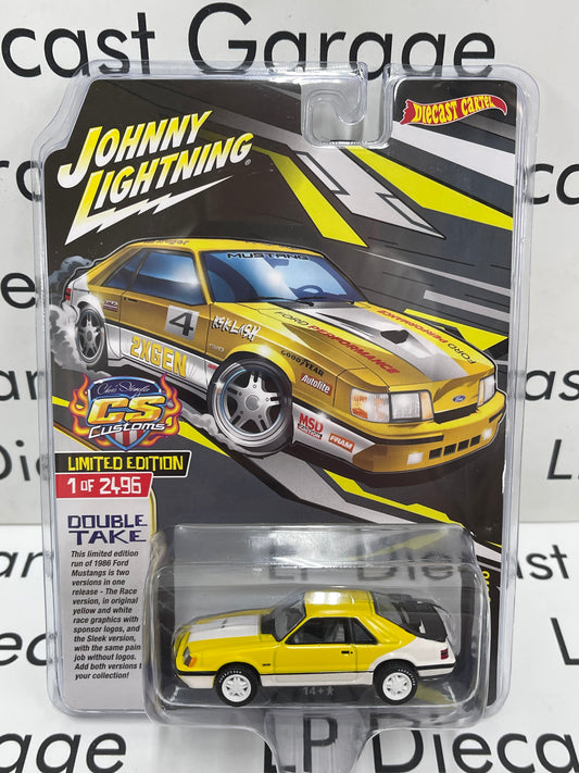JOHNNY LIGHTNING 1986 Ford Mustang SVO NON-Tempo Version CS Customs Exclusive Release 1:64 Diecast (Pre-Order)