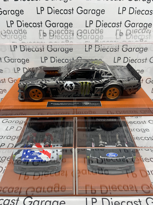 TOP MARQUES Collectibles 1965 Ford Mustang Hoonigan Special "NR 43" Limited Edition 500pcs 1:18 Resin Model not Diecast