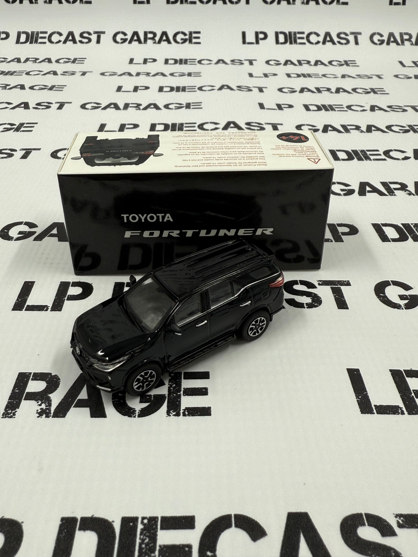 PARA64 2023 Toyota Fortuner LHD Attitude Black 1:64 Diecast