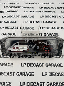 CHASE M2 Haulers 1987 Ford F-350 + GT40 Coca Cola 1:64 Diecast