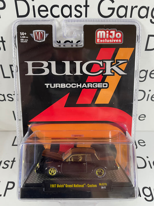 CHASE M2 1987 Buick Grand National Custom MiJo Exclusive 1:64 Diecast