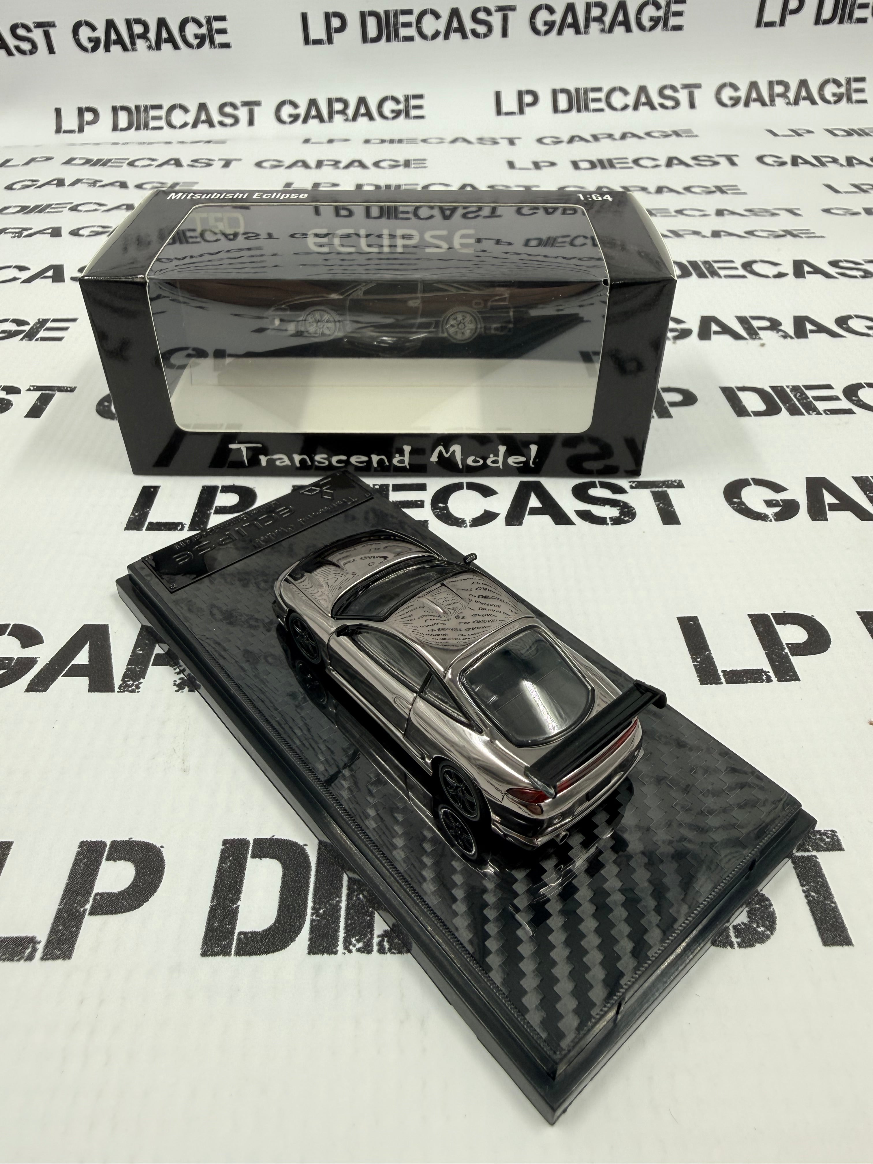 TRANSCEND MODEL 1995 Mitsubishi Eclipse Black Chrome Edition 1:64