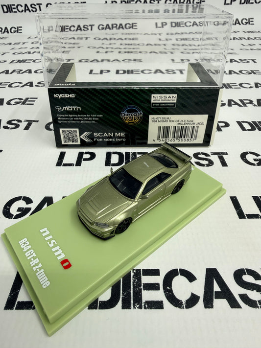 KYOSHO Nissan Skyline GT-R Nismo Z-Tune Millennium Jade 1:64 Diecast Exclusive