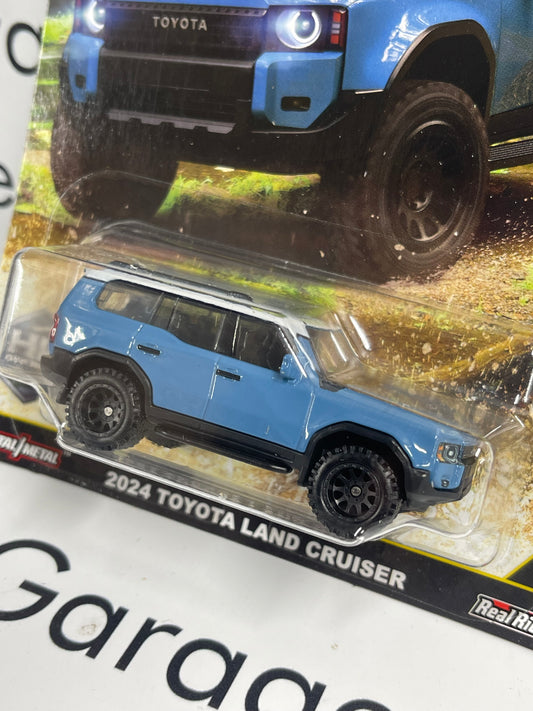 HOT WHEELS 2024 Toyota Land Cruiser Blue 1:64 Diecast Offroad