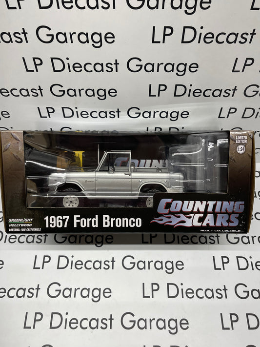 GREENLIGHT 1967 Ford Bronco Counting Cars TV Series 1:24 Diecast