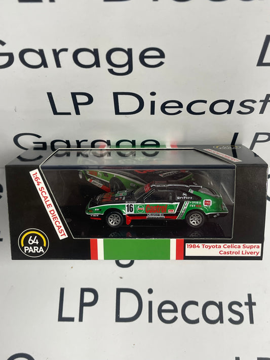PARAGON MODELS 1984 Toyota Celica Supra Castrol Livery 1:64 Diecast