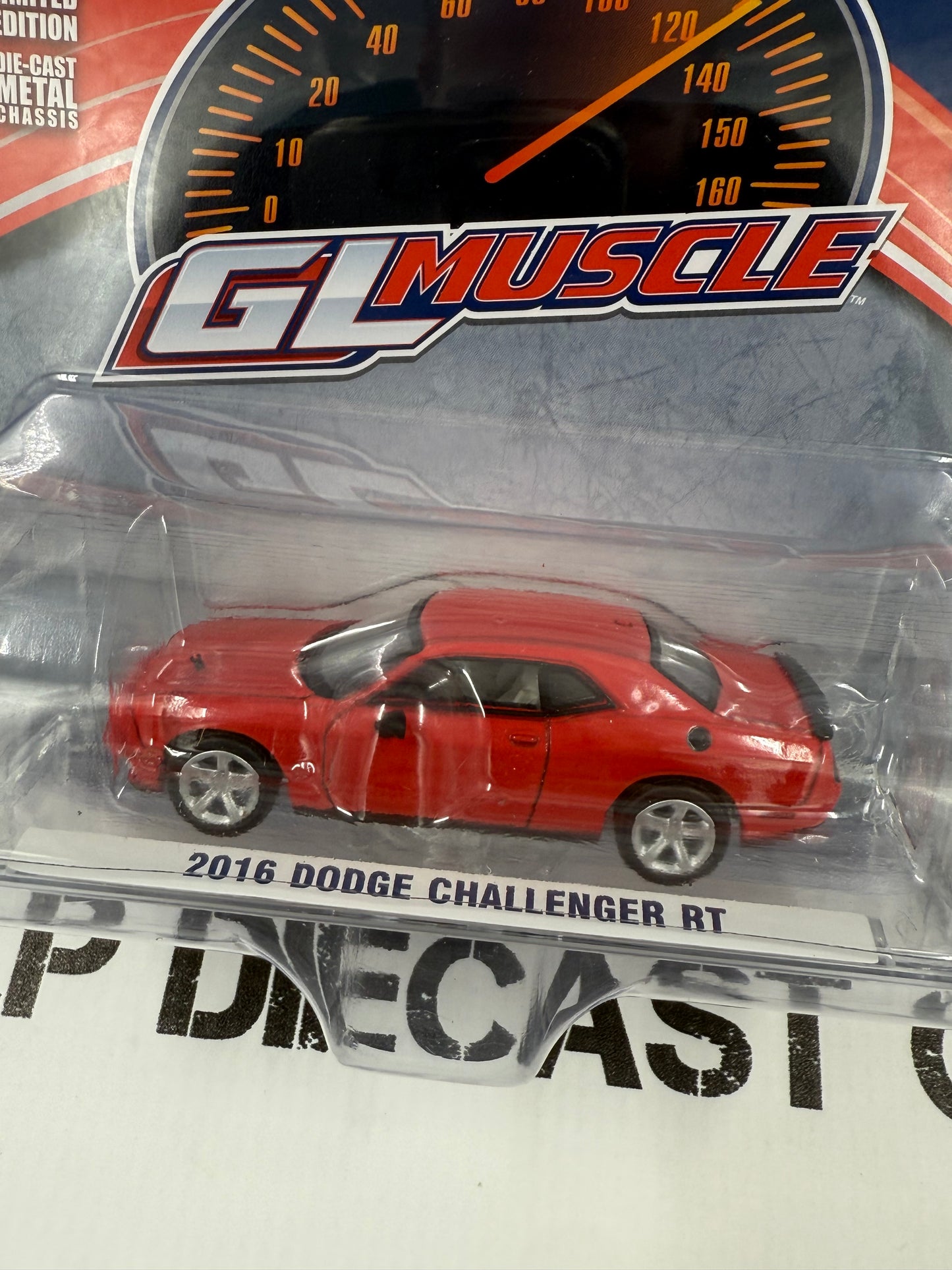 GREENLIGHT 2016 Dodge Challenger RT Red 1:64 Diecast GL Muscle