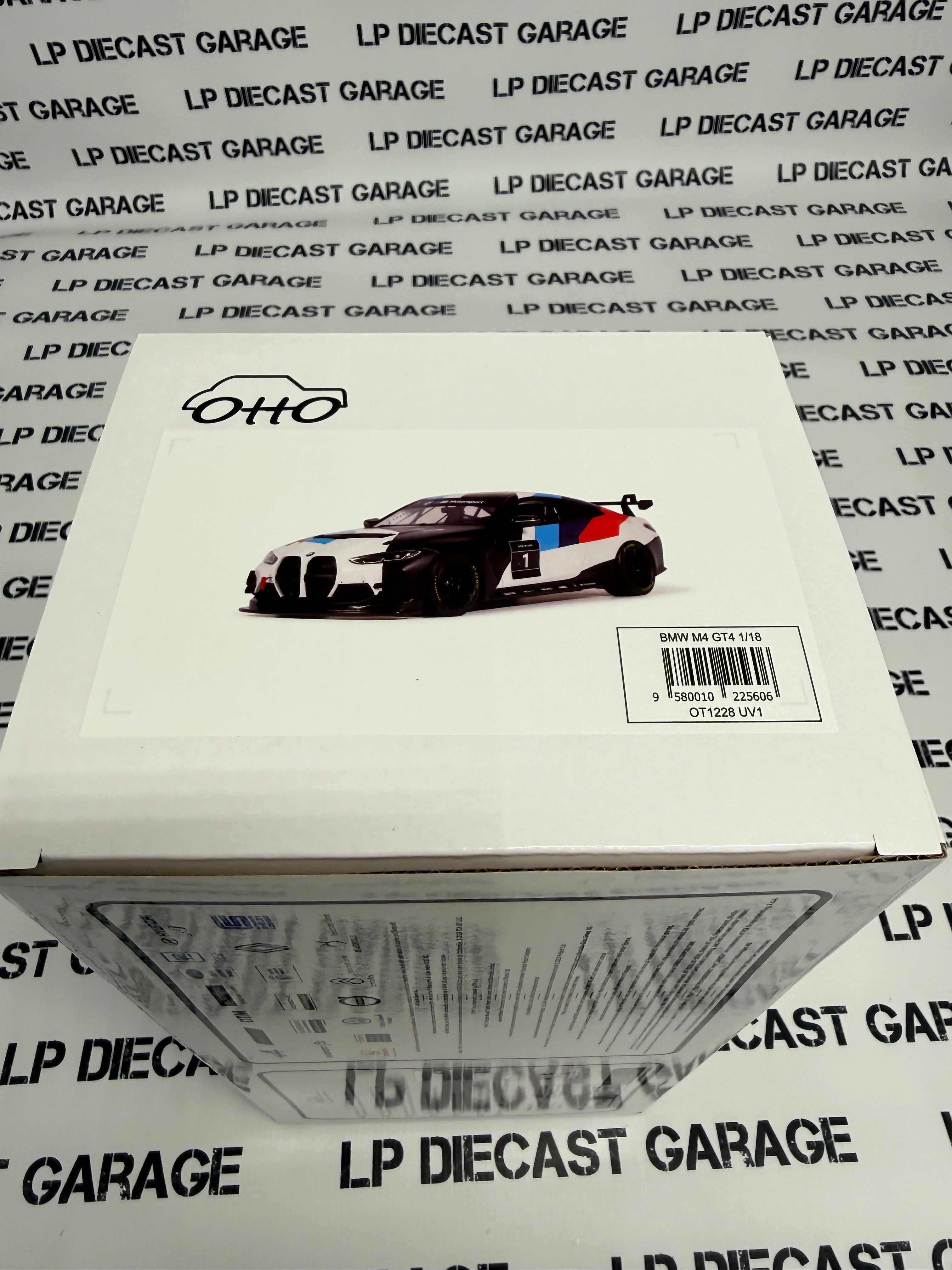 OTTO MOBILE BMW M4 GT4 1:18 Scale Resin Model OT1228 – LP Diecast