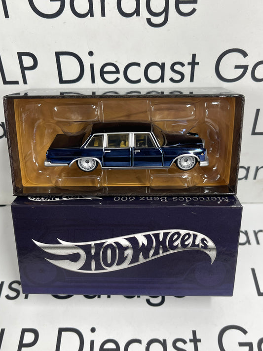 HOT WHEELS 1964 Mercedes Benz 600 Blue RLC Collectors 1:64 Diecast