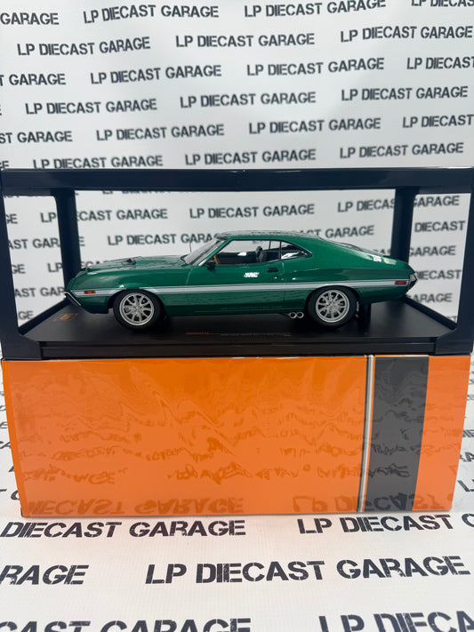 IXO Models 1972 Ford Gran Torino Sport Green Custom 1:18 Diecast Fast & Furious
