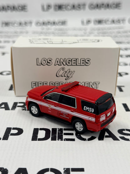 MODEL TRUCK Chevrolet Tahoe Los Angeles City Fire Department 1:64 Diecast