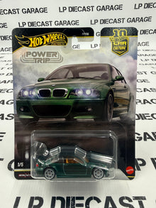 HOT WHEELS BMW M3 Green Power Trip 1:64 Diecast Premium