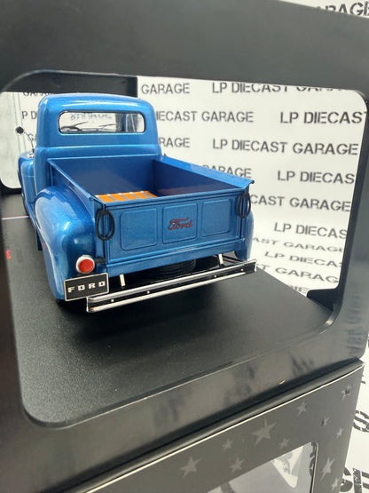 IXO Models 1952 Ford F1 Light Blue Pickup Truck 1:24 Diecast