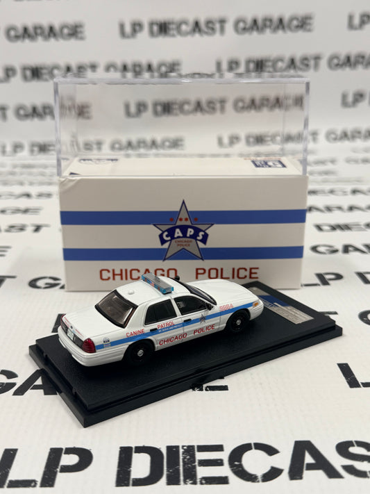 ROLLIN Ford Crown Victoria Chicago Police CAPS 1:64 Diecast